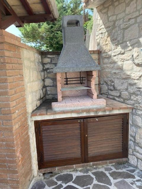 Villa Con Piscina "La Dogana Di Spoleto " SantʼAnatolia di Narco Eksteriør bilde